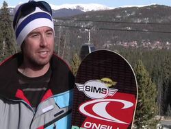 Tom Sims, Steve Fisher Interviews - Countdown To X Games Olympics Stock Footage