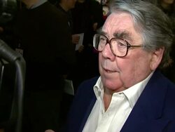 Ronnie Corbett at the Burke and Hare World Premiere at London England. (Footage by WireImage Video/GettyImages) Stock Footage