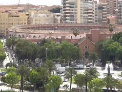 Bullring - Malaga, Spain Stock Footage