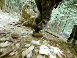 Paintball Players Running Stock Footage