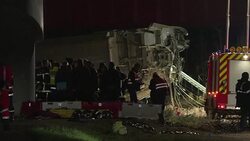 CLEAN : Minister visits site of deadly French rail crash News Clip