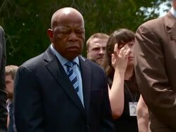 DC reaction to Charleston Shooting Stock Footage