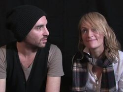Metric Interview (clip 15) Stock Footage