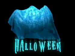 ghost - halloween concept Stock Footage