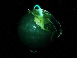 global network Stock Footage