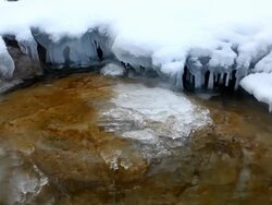 winter river Stock Footage