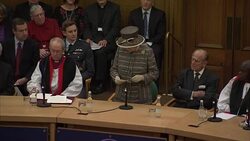 Queen Elizabeth II Addressing The Synod At Tenth Inauguration News Clip