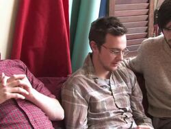 Titus Andronicus Interview (clip 2) Stock Footage