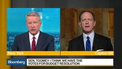Sen. Toomey Believes Budget Resolution Will Pass News Clip