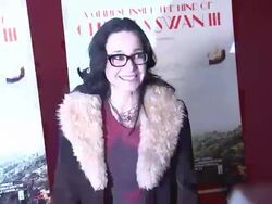 Janeane Garofalo at A Glimpse Inside the Mind of Charles Swan III - Arrivals Stock Footage