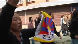 Hundreds of Tibetan protesters clash with police after anti-China protest Instructional Video