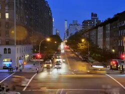 TIME LAPSE, Lower West Side, Manhattan, New York Stock Footage