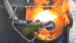 Furnace Fire Stock Footage