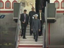 WRAP India, Brazil leaders arrive for IBSA summit News Clip