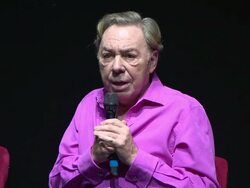 INTERVIEW - Andrew Lloyd Webber on the experience of the new show, whether it will run past Christmas and the possible cast at 'Cats' Photocall Stock Footage