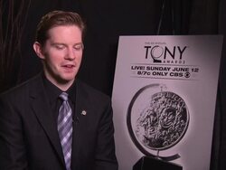 INTERVIEW: Rory O'Malley says he's in shock over being nominated, says his favorite Tony moments were when Rosie O'Donnell hostedÃ‰ Stock Footage