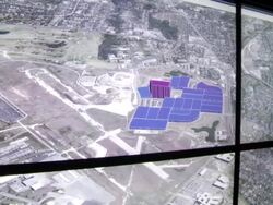 Texas Advance Computer Center energy use data for Pecan Street Inc. Stock Footage