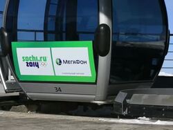 General Views Of Sochi Location for 2014 Winter Olympics Stock Footage