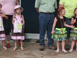 Crowds Flock To Iowa State Fair For A Taste Of Agricultural Bounty Stock Footage