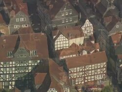 Marburg And Castle Stock Footage