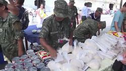 CLEAN : Peru's presidential palace turns into aid collection point News Clip