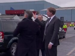 Philip Hammond Visits HMS Queen Elizabeth under construction News Clip