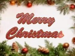 merry christmas Stock Footage