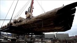 CLEAN : Final touches before 2 Peruvian wood rafts head to Easter Island News Clip