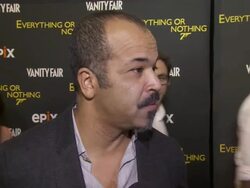 INTERVIEW: Jeffrey Wright on his favorite Bond moment, on the appeal of Bond films, on which presidential candidate would make a better Bond  Stock Footage