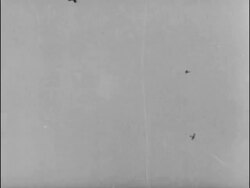 WWI fighter pilots Stock Footage