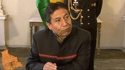 Bolivian Congress ' clock of the south' re-set to run counter-clockwise News Clip