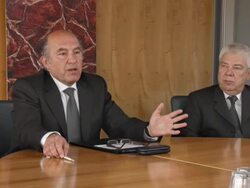 HD: CEO Talking At The Board Meeting Stock Footage