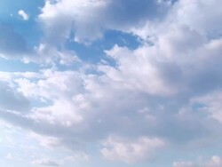 Cloudscape - part 2 of 4, time lapse Stock Footage