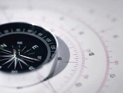Compass Stock Footage