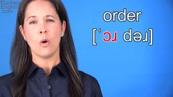 How to Pronounce ORDER -- American English Pronunciation Instructional Video