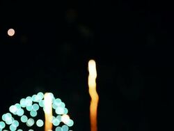 Firework Bokeh Full HD Video Stock Footage