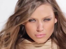 Glamorous Blonde Girl Stock Footage