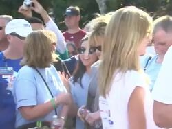 Melanie Griffith, Heidi Klum at the Heidi Klum & Jamie Lee Curtis Join Children's Hospital Los Angeles For 5K Walk Street Party & Lighting Ceremony at Los Angeles CA. (Footage by WireImage Video/GettyImages) Stock Footage