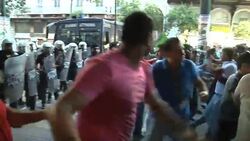 Demonstrators clash with police in protest over anti-Islam film News Clip