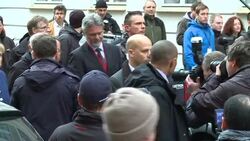 CLEAN : Hollande and Merkel meet for informal talks in Stralsund News Clip