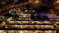 night Market Stock Footage