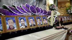 CLEAN : Taiwan's Premier pays respect to bus inferno victims News Clip