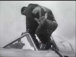 WEATHER BEATS AIR RECORD ATTEMPT News Clip