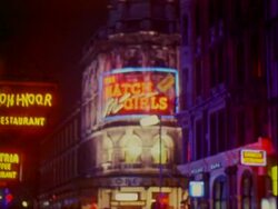 Soho Theater District Stock Footage