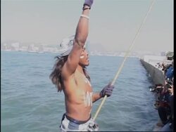 Fishermen's protest plus Mandelson comment News Clip