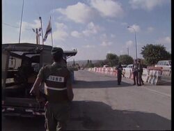 ISRAEL: GAZA STRIP: ISRAEL TIGHTENS SECURITY AT BORDER CROSSING News Clip