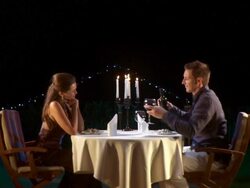 HD: Romantic Fine Dining Stock Footage
