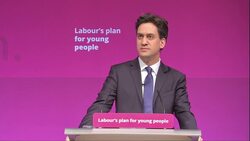 Ed Miliband Tuition Fees Speech in Leeds News Clip