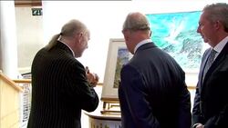 Prince Charles visits Letterkenny Institute of Technology in County Donegal on visit to Ireland News Clip