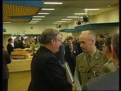 Adds briefing by NATO Sec Gen + US Dep Defence Sec News Clip